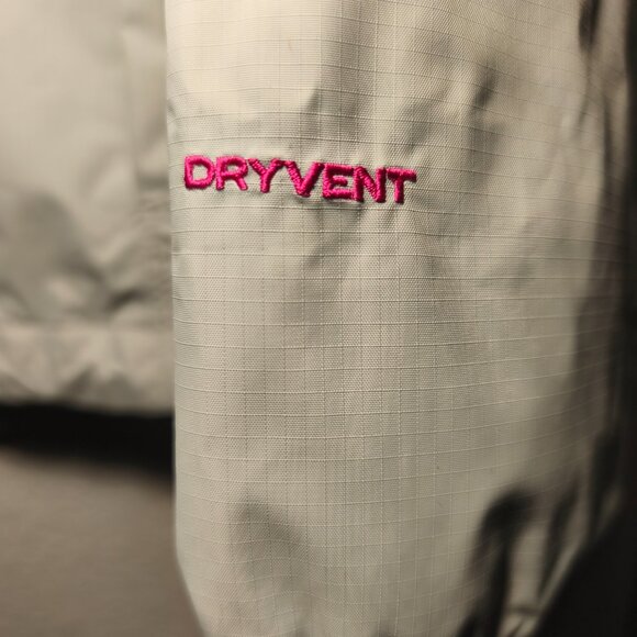 The North Face Women's Jacket Size L Pink Gray Ribbon Resolve Waterproof - Picture 6 of 13